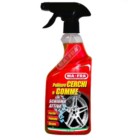 PULITORE CERCHI E GOMME SCHIUMA ATTIVA 500ML