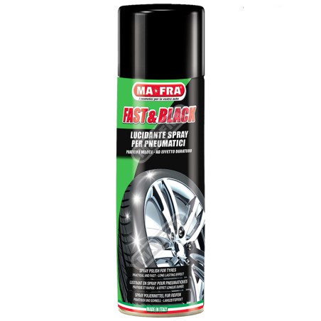 FAST & BLACK SPRAY LUCIDO ANTISTATICO PER AUTO