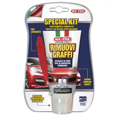 KIT ELIMINA I GRAFFI SUPERFICIALI SULLA CARROZZERIA