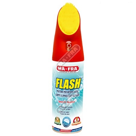 FLASH PULITORE INTERNI AUTO IN TESSUTO E ALCANTARA