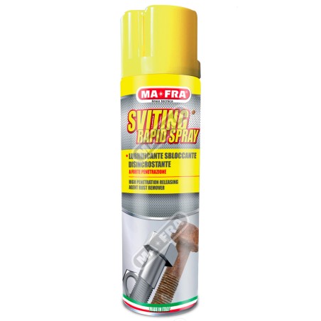 SVITING RAPID SPRAY 500ML RIMUOVE RAPIDAMENTE L'OSSIDO DA VITI E BULLONI