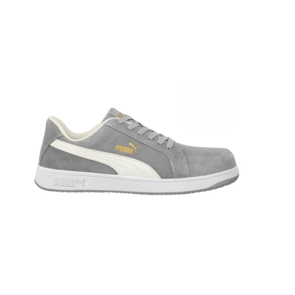 SCARPE ANTINFORTUNISTICHE ICONIC SUEDE GREY LOW PUMA