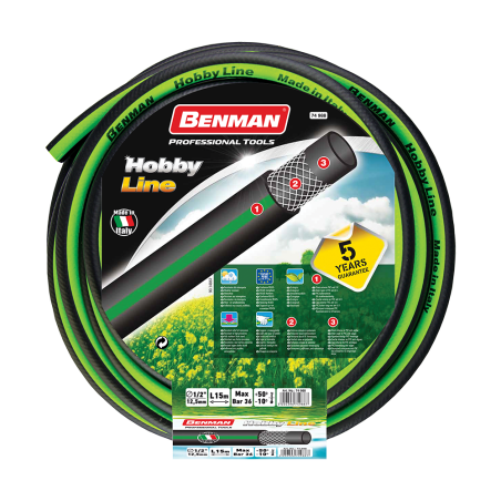 TUBO GOMMA HOBBY LINE RIGA VERDE